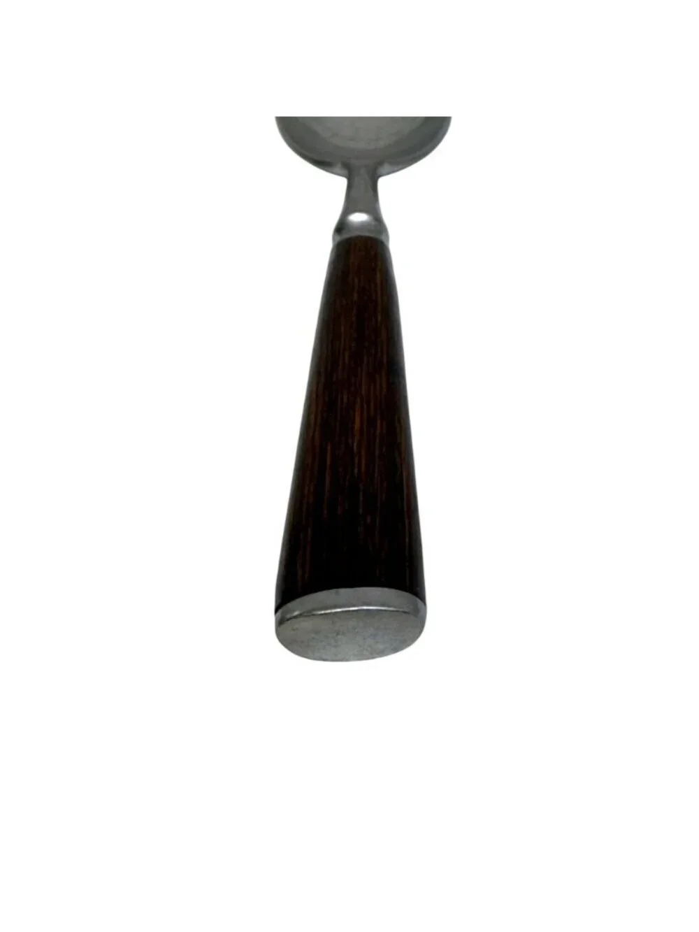 DANSK Anvil Soup Spoon Wood Handle Danish Design Flatware